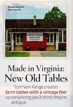 Antique Tables Made Daily